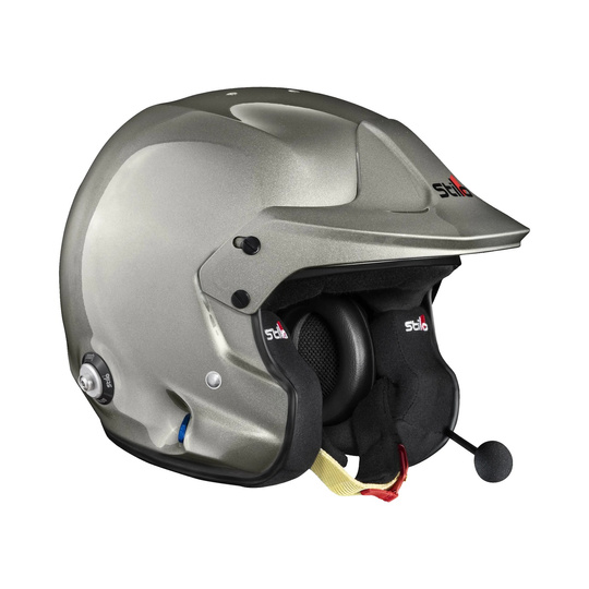 Stilo Venti4 Trophy Plus Composite Rally Helmet Silver (FIA)
