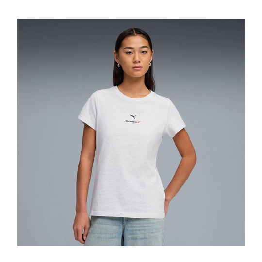 2026 McLaren F1 Ladies Small Logo T-Shirt white