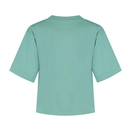 2025 Aston Martin F1 Ladies Crop Top T-Shirt