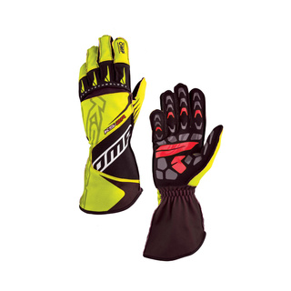 OMP KS-2R MY22 Karting Gloves Yellow