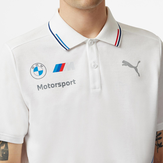 BMW Motorsport Team polo shirt white