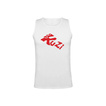 Kuzi Men's white Tank top