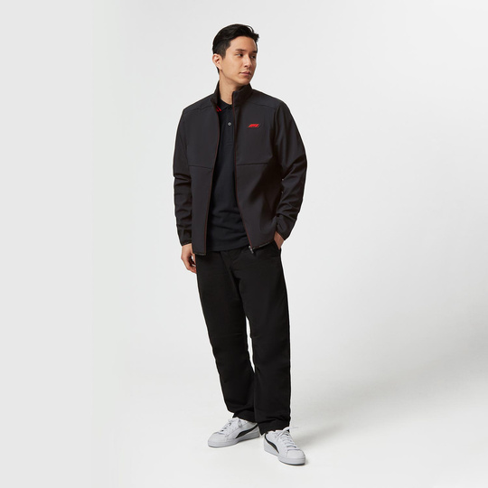 Formula 1 Mens Logo Softshell Jacket Black