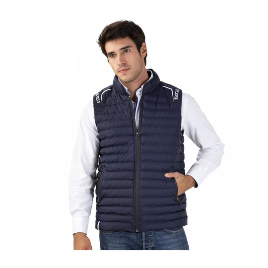 Sparco Mens FRAME Gilet Navy