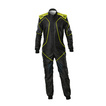 OMP KS-3X Art Karting Suit Black/Yellow (FIA)