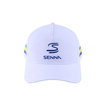 2025 Ayrton Senna Mens Leisure baseball cap white