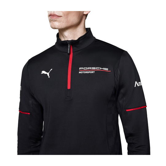 2025 Porsche Motorsport Men's 1/4 Zip Mid-layer Sweatshirt