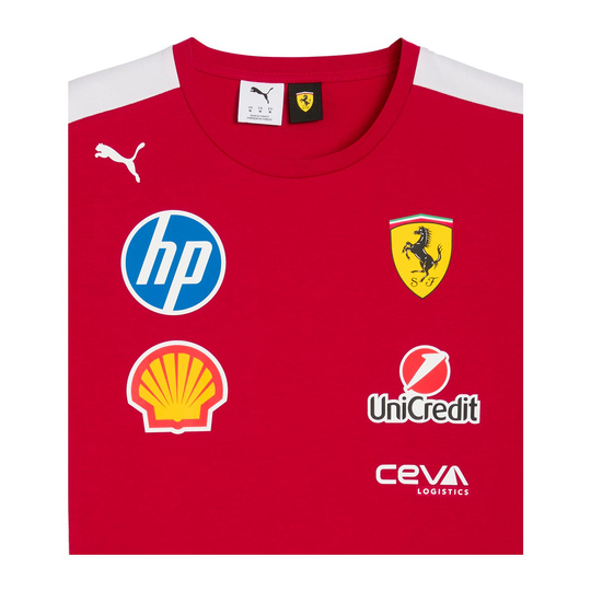 2025 Scuderia Ferrari F1 Women's Team T-shirt