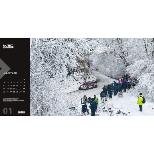 McKlein 2027 Rally - The Wider View Wall Calendar