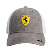 2025 Ferrari F1 Men's Trucker Baseball Cap Grey