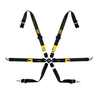 OMP WRC ENDURANCE Pull Down 6 - point Safety Belts
