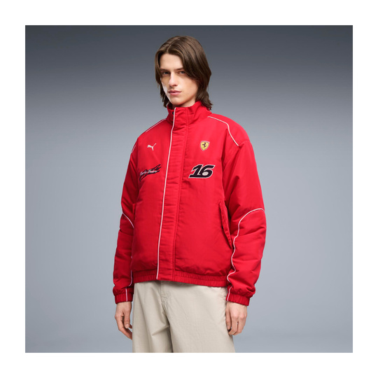 2026 Scuderia Ferrari F1 Mens Charles Leclerc Racing Jacket