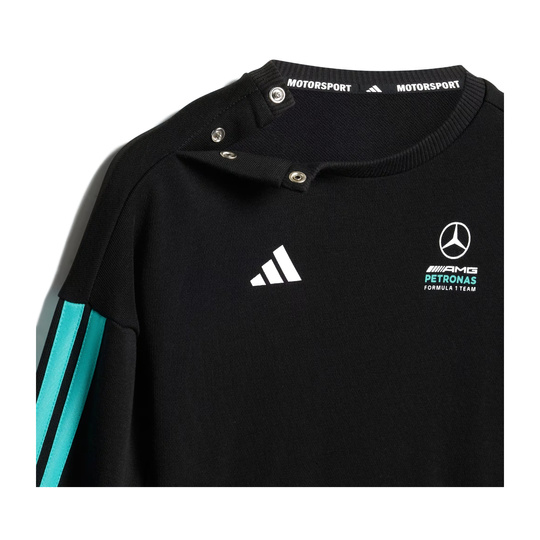 2026 Mercedes AMG F1 DNA Longsleeve Baby Set Black