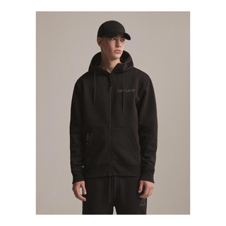 Dakar DKR ZIP H23 Mens Hoodie black
