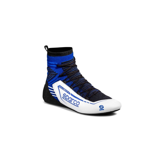 Sparco X-Light+ Racing Shoes Black/Blue (FIA)