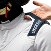 Sparco Sprint Advanced Asymetrical Race Suit Silver (FIA)