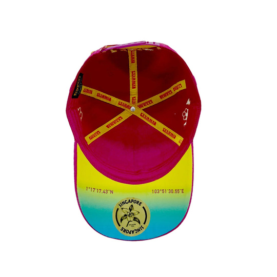 2025 Pirelli Mens Podium Singapore Baseball Cap
