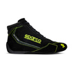 Sparco Slalom MY22 Shoes Black/Yellow (FIA)