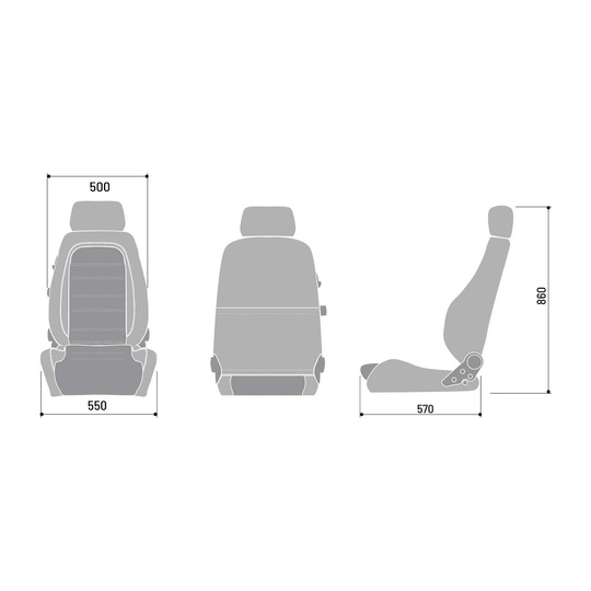 Sparco GT MY21 Seat Black