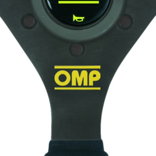 OMP WRC Steering Wheel Yellow Leather