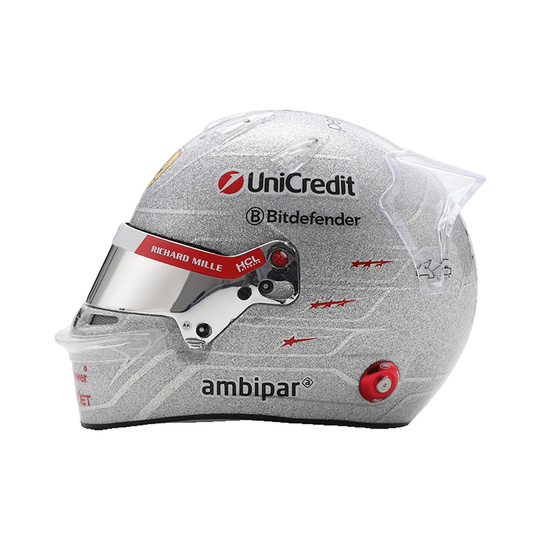 Scuderia Ferrari F1 Lewis Hamilton Las Vegas GP Miniature Helmet 1:5