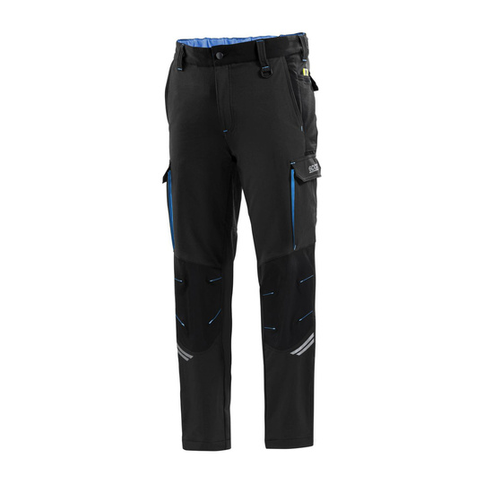 Sparco Tech Trousers Black/Blue
