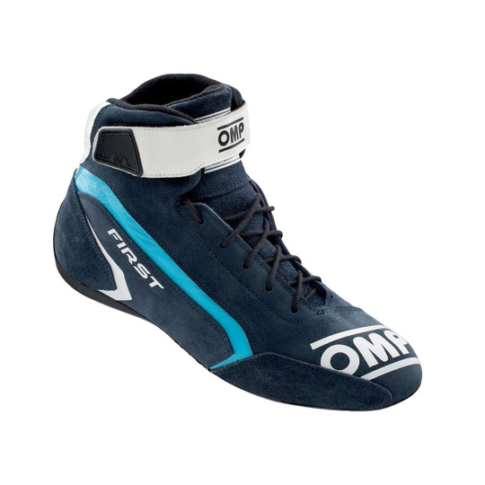 OMP First MY21 Racing Shoes Navy Blue (FIA)