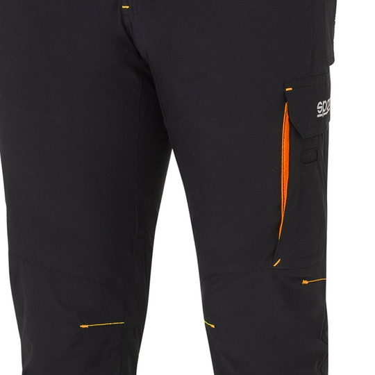 Sparco Light Tech Trousers Black/Orange