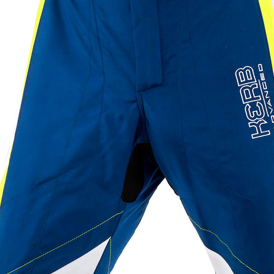 Sparco KERB Karting Suit Blue/Yellow (FIA)