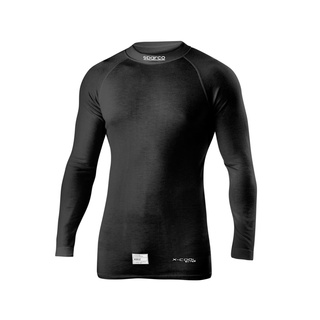 Sparco PRO RW-7 MY22 Roll-Neck Underwear Top Black (FIA)