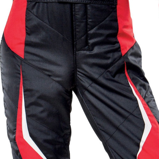 OMP Tecnica Evo MY21 Race Suit Black/Red (FIA)