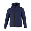 Sparco Full Zip MY25 Mens Hooded Sweatshirt navy blue