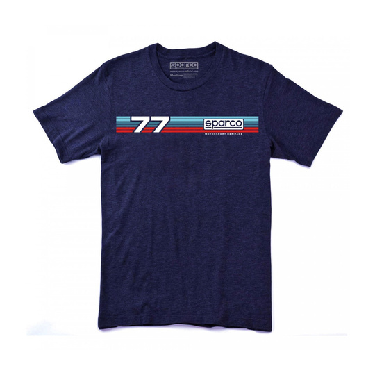 Sparco Mens RALLY T-shirt Blue