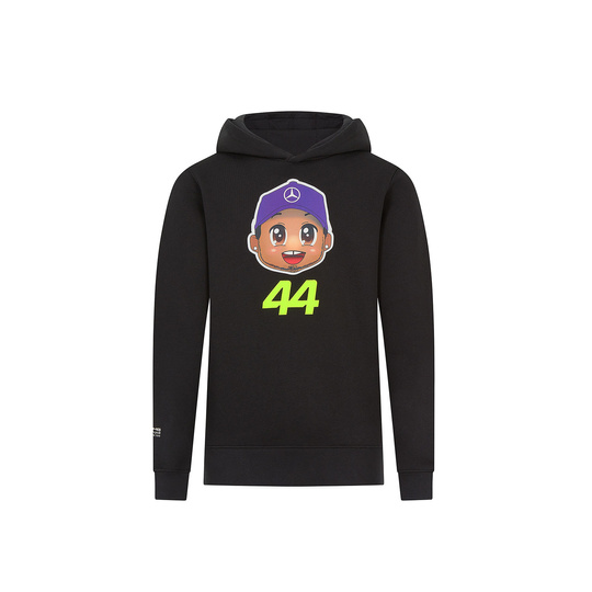 Mercedes AMG F1 Kids Caricature Graphic LH Hoodie