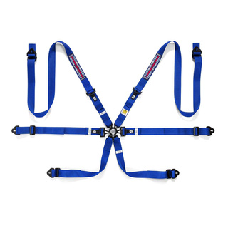 Sparco 04834HPD MARTINI 6 - points Safety Belts blue (FIA)