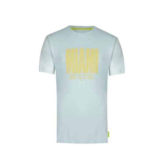 Aston Martin F1 Mens Miami T-shirt blue