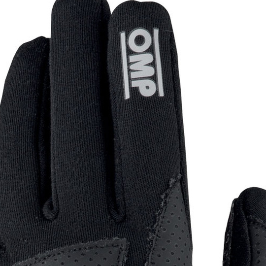 OMP PRO Mech MY21 Racing Gloves Black (FIA)