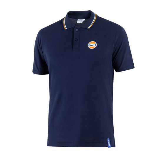 Sparco Gulf Polo Shirt Navy Blue