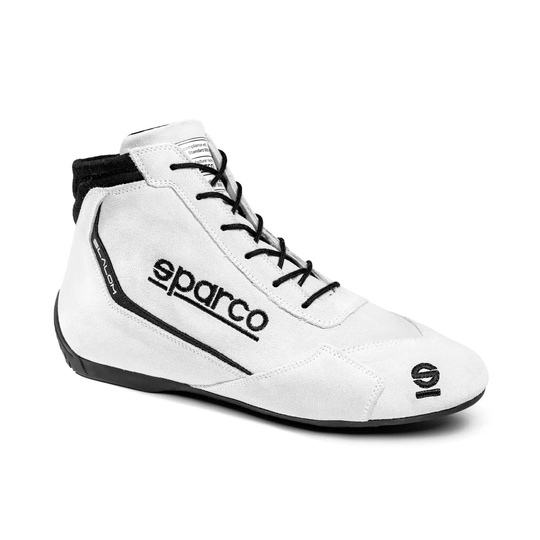 Sparco Slalom MY22 Racing Shoes White (FIA)