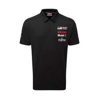  Team WEC Toyota Gazoo Racing Men's Polo Shirt Black