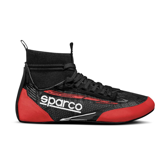 Sparco SUPERLEGGERA MY23 Racing Shoes Black/Red (FIA)