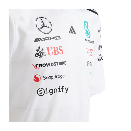 2025 Mercedes AMG F1 Kids Team T-shirt white