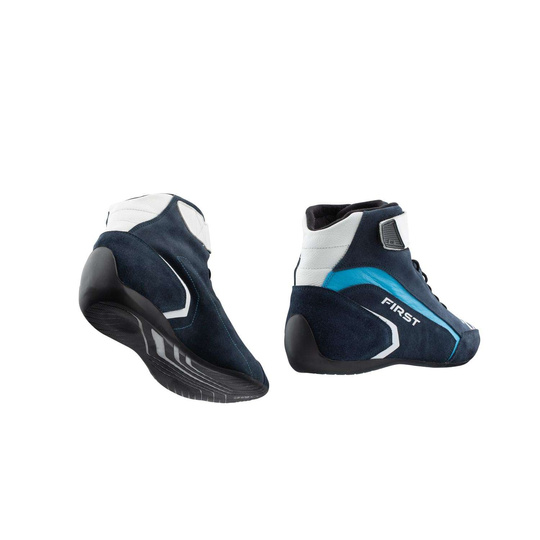 OMP First MY21 Racing Shoes Navy Blue (FIA)