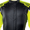 OMP Tecnica EVO MY21 Race Suit Black/Yellow (FIA)