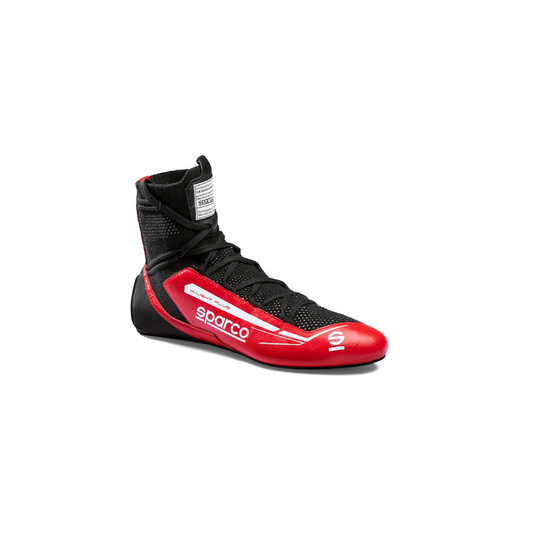 Sparco X-LIGHT+ Racing Shoes Black/Red (FIA)