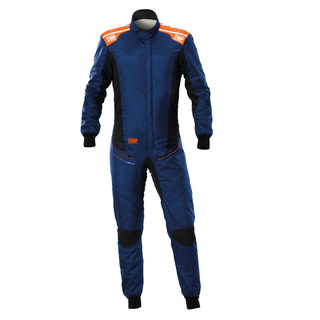 OMP Tecnica Superlight Race Suit Navy Blue (FIA)