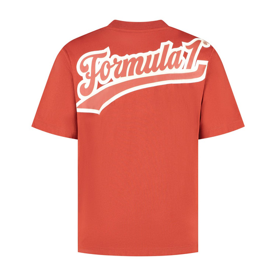 2025 Formula 1 Men's Heritage Logo Red T-shirt