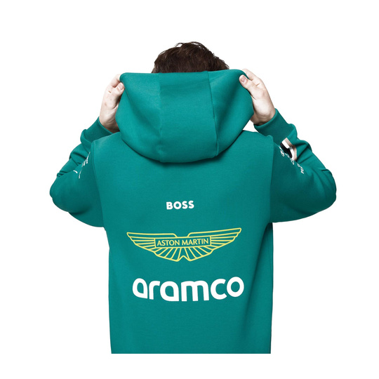 2025 Aston Martin F1 Kids Team Hooded Sweatshirt
