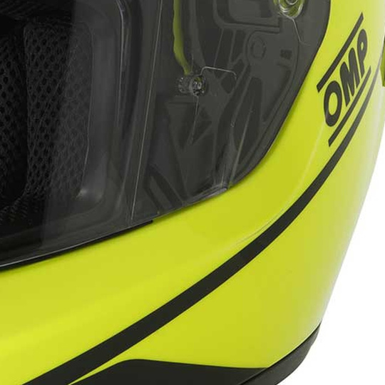 OMP Circuit EVO 2 Helmet Yellow