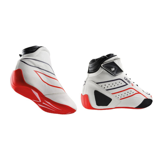 OMP One-S MY26 Racing Shoes White (FIA)
